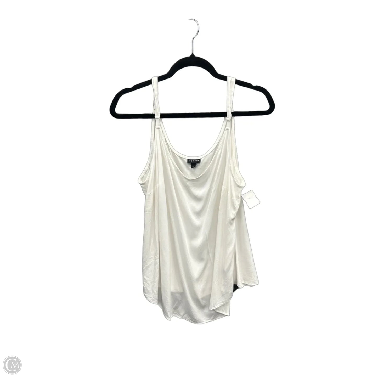 Top Cami By Torrid In White, Size: 2x