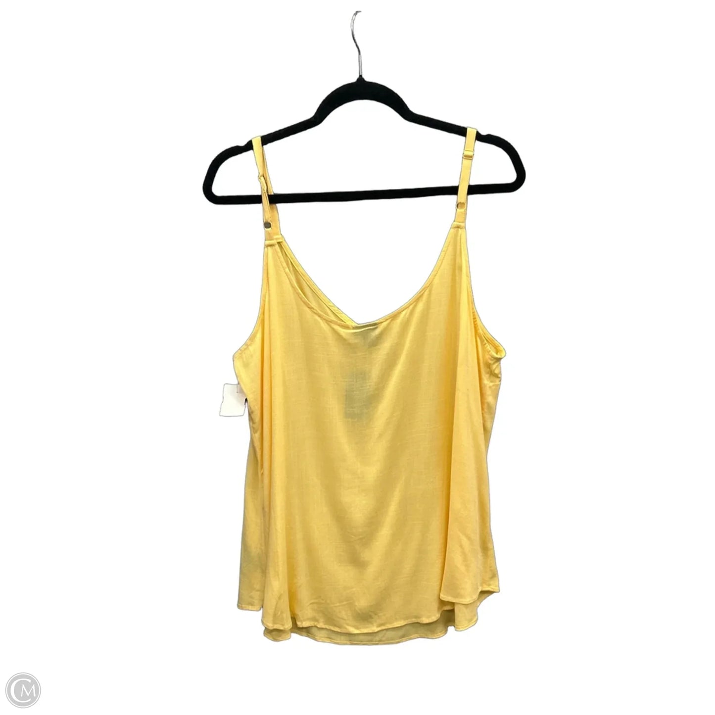 Top Cami By Torrid In Yellow, Size: 2x