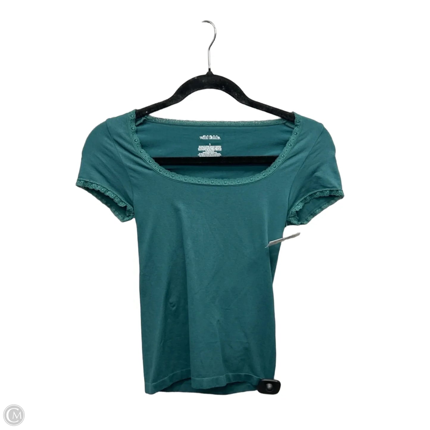 Top Short Sleeve By Wild Fable In Green, Size: S