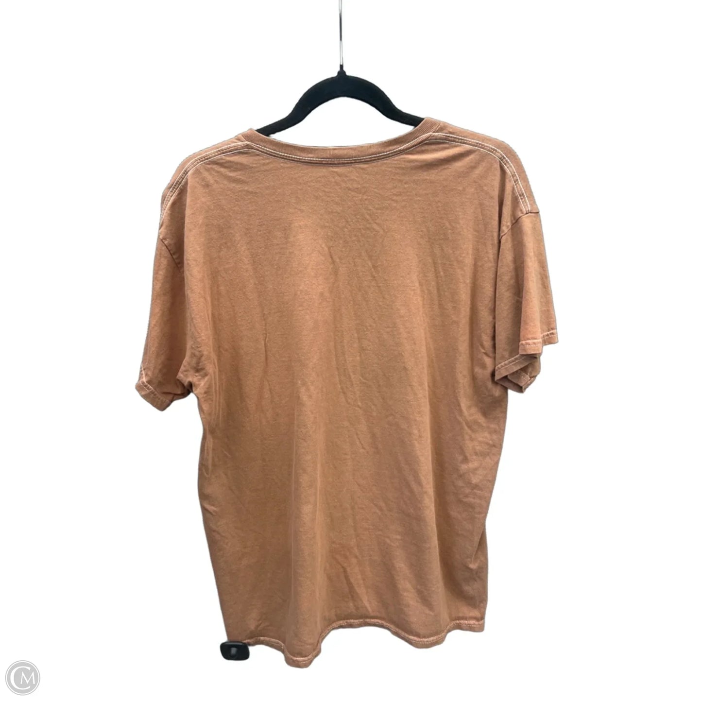 Top Short Sleeve By Full Tilt In Brown, Size: M