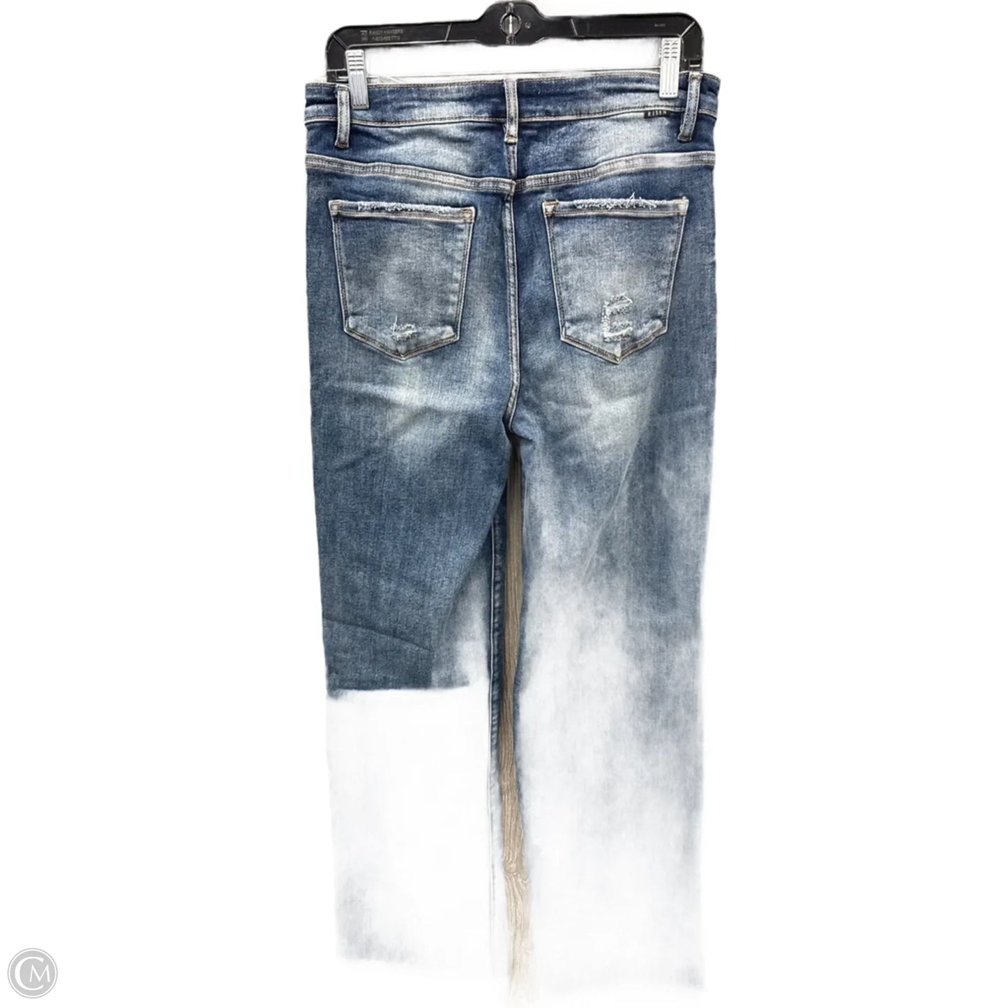 Jeans Straight By Risen In Blue Denim, Size: 12