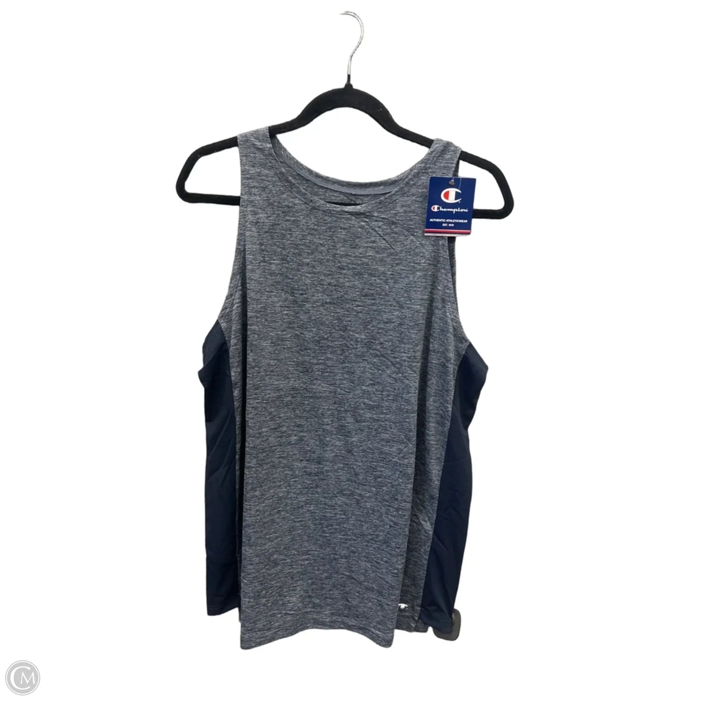 Athletic Tank Top By Champion In Grey, Size: L