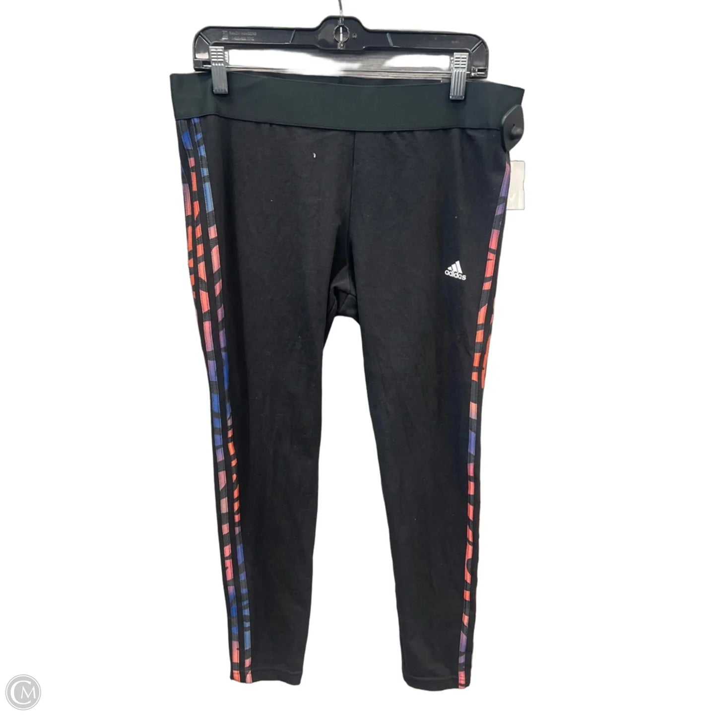 Athletic Leggings By Adidas In Black, Size: Xl