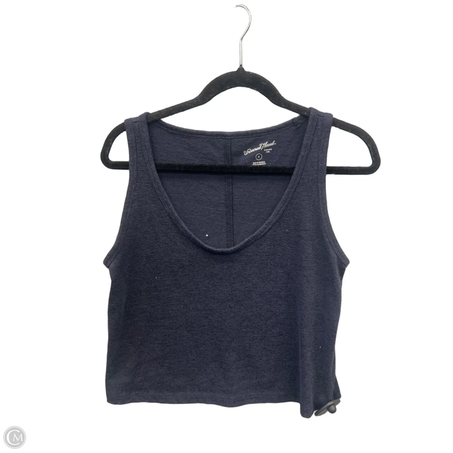 Top Sleeveless Basic By Universal Thread In Navy, Size: S