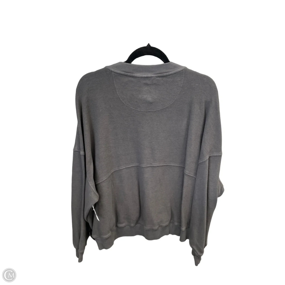 Jacket Shirt By Aerie In Grey, Size: M