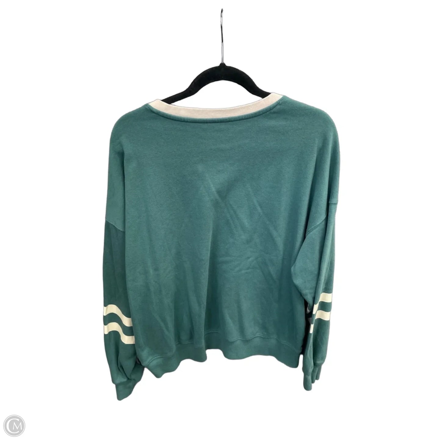 Sweatshirt Crewneck By Cmc In Green, Size: L