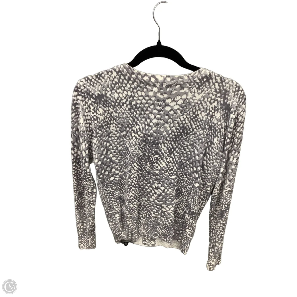 Cardigan By Clothes Mentor In Grey, Size: M