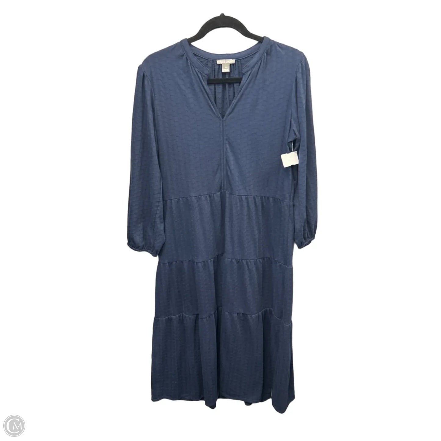 Dress Casual Maxi By Falls Creek In Navy, Size: M