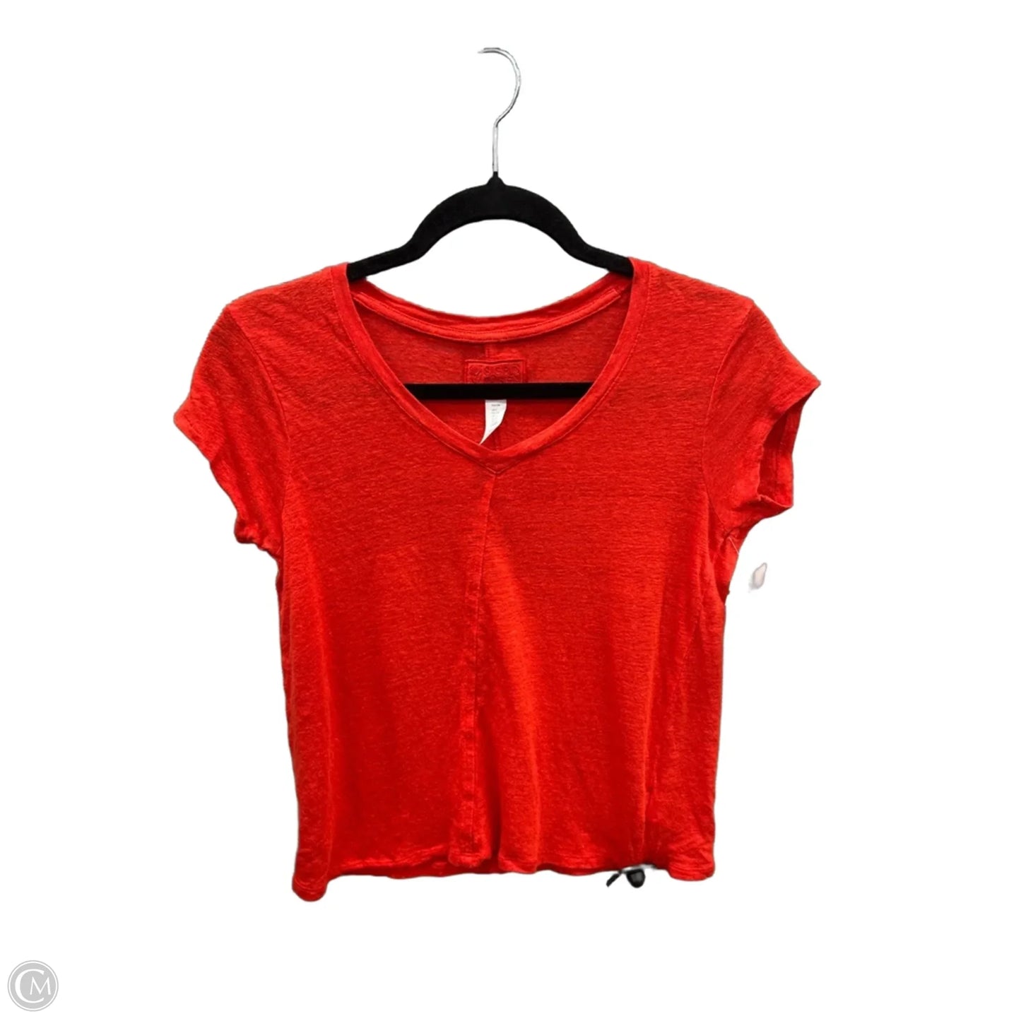 Top Short Sleeve By Silence And Noise In Red, Size: S