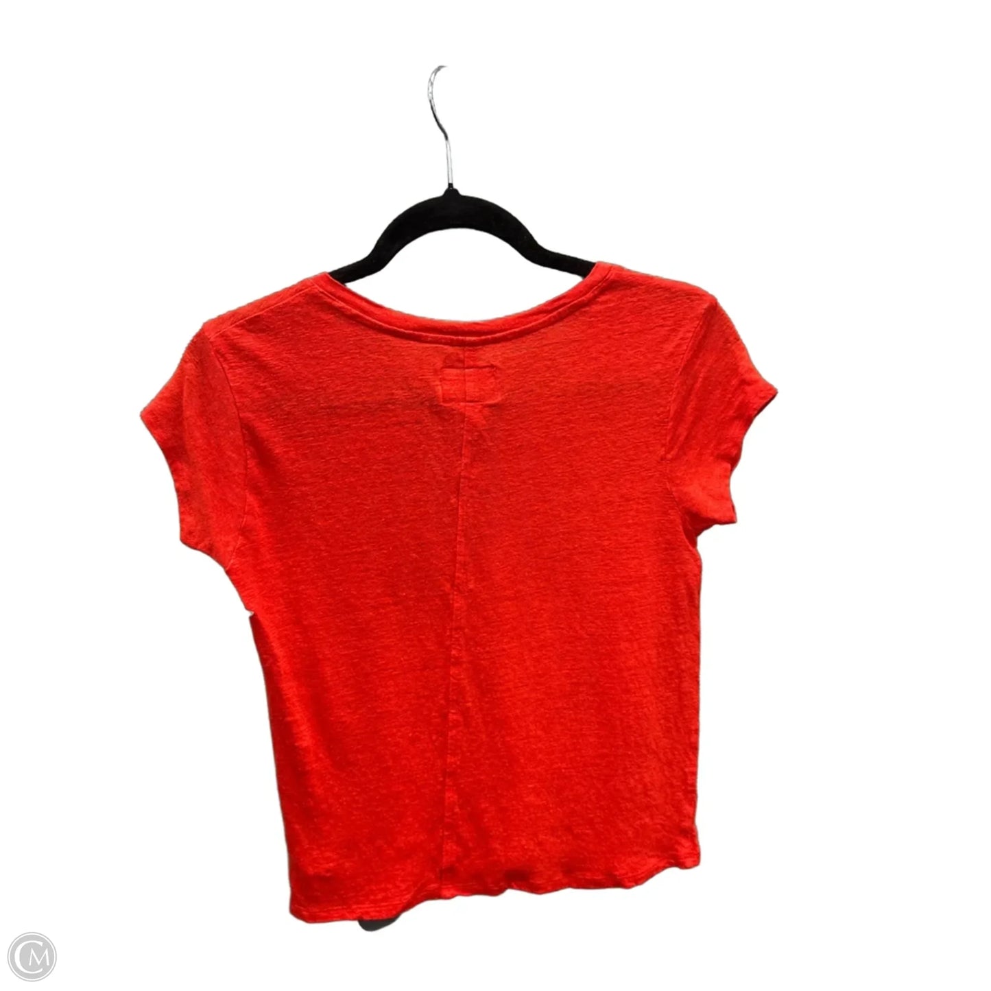 Top Short Sleeve By Silence And Noise In Red, Size: S