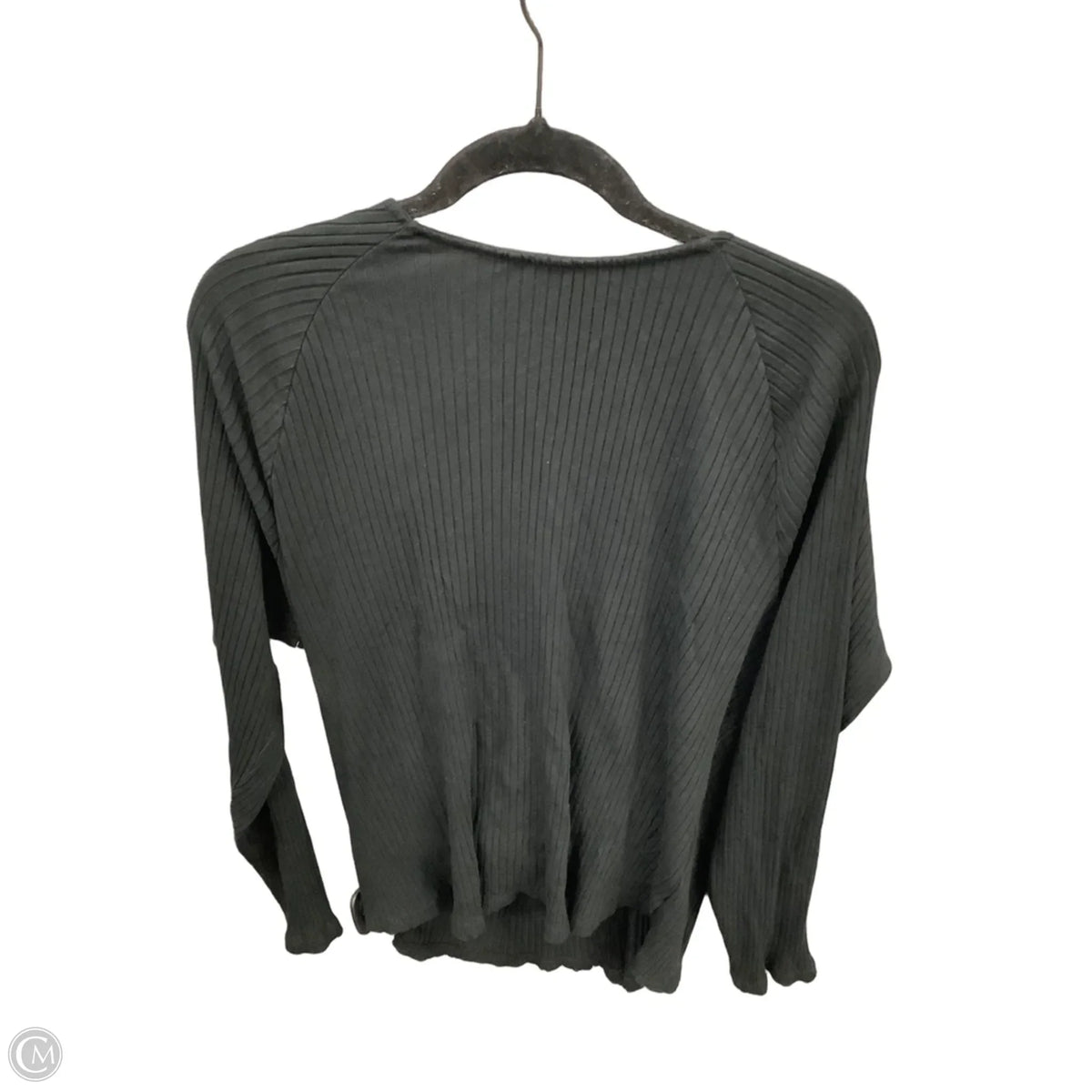 Top Long Sleeve By Universal Thread In Black, Size: 3x
