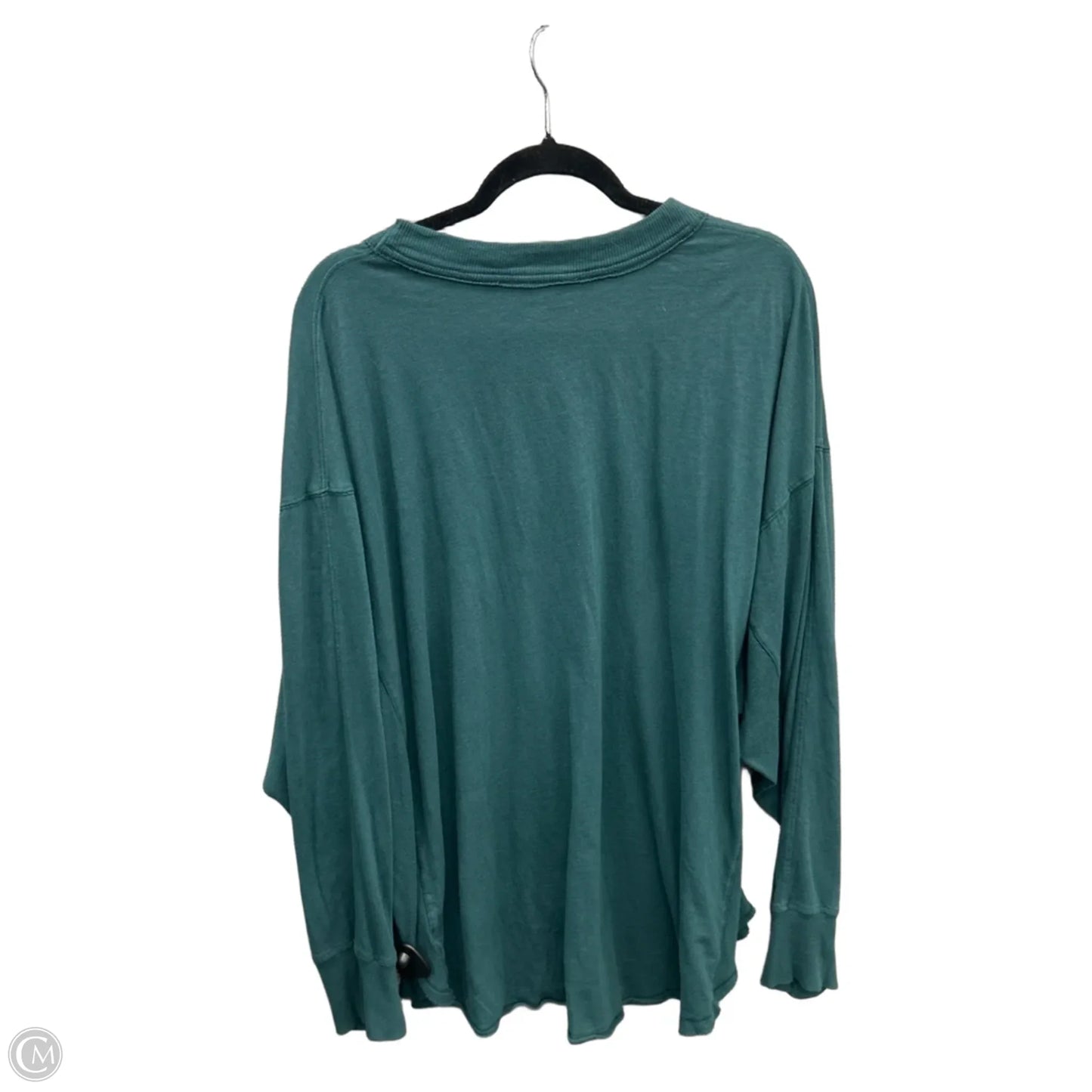 Top Long Sleeve Basic By Aerie In Green, Size: Xxl