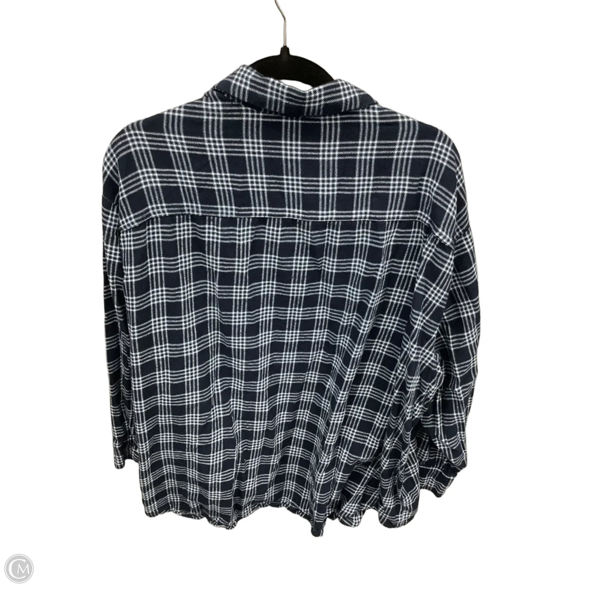Top Long Sleeve By Old Navy In Navy, Size: 2x