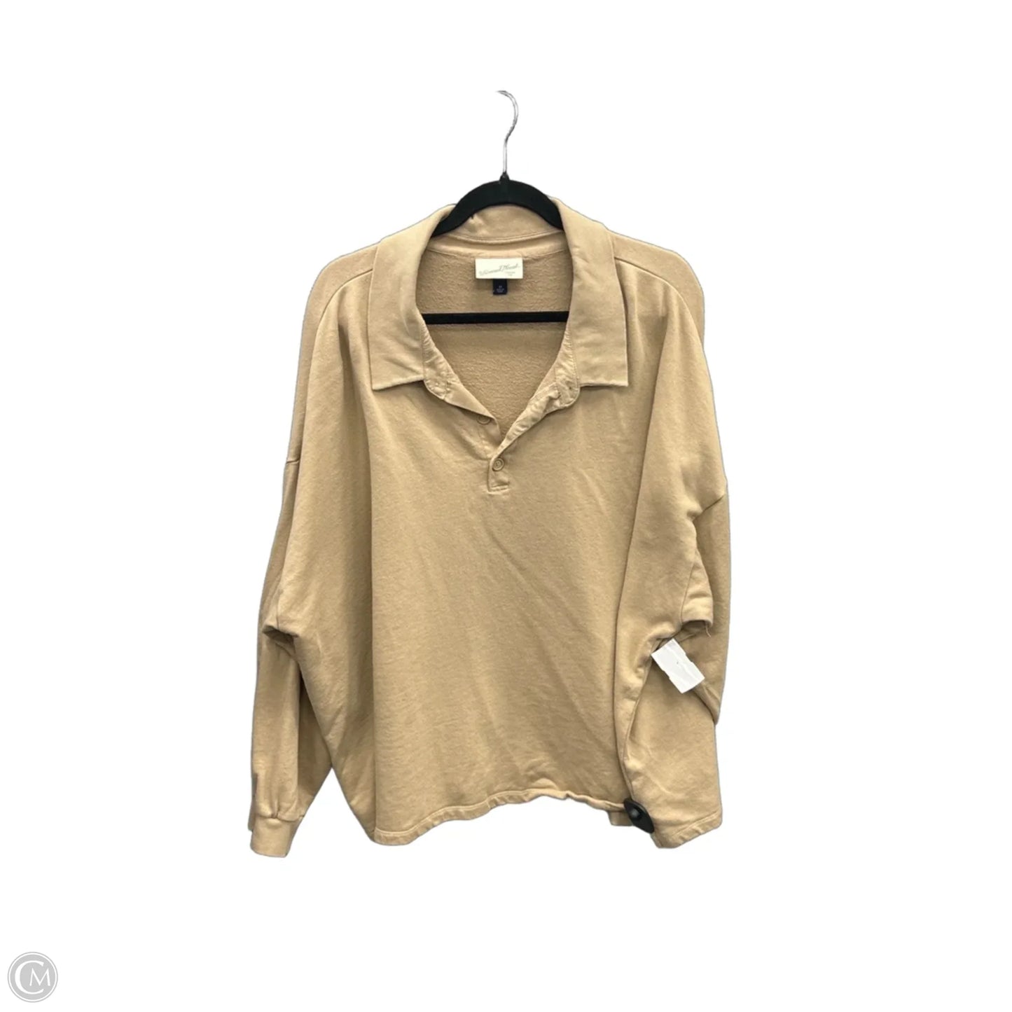 Sweatshirt Collar By Universal Thread In Brown, Size: 3x