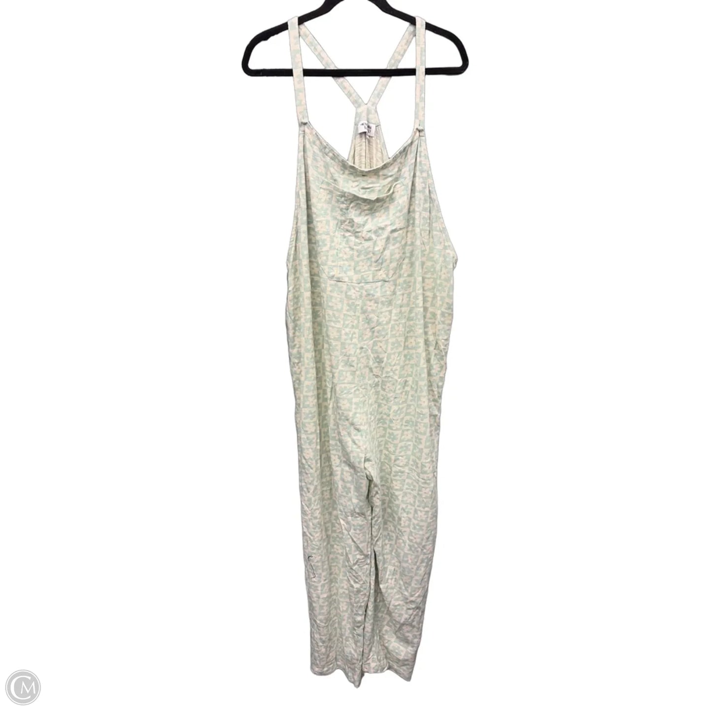 Jumpsuit By Clothes Mentor In Floral Print, Size: 3x