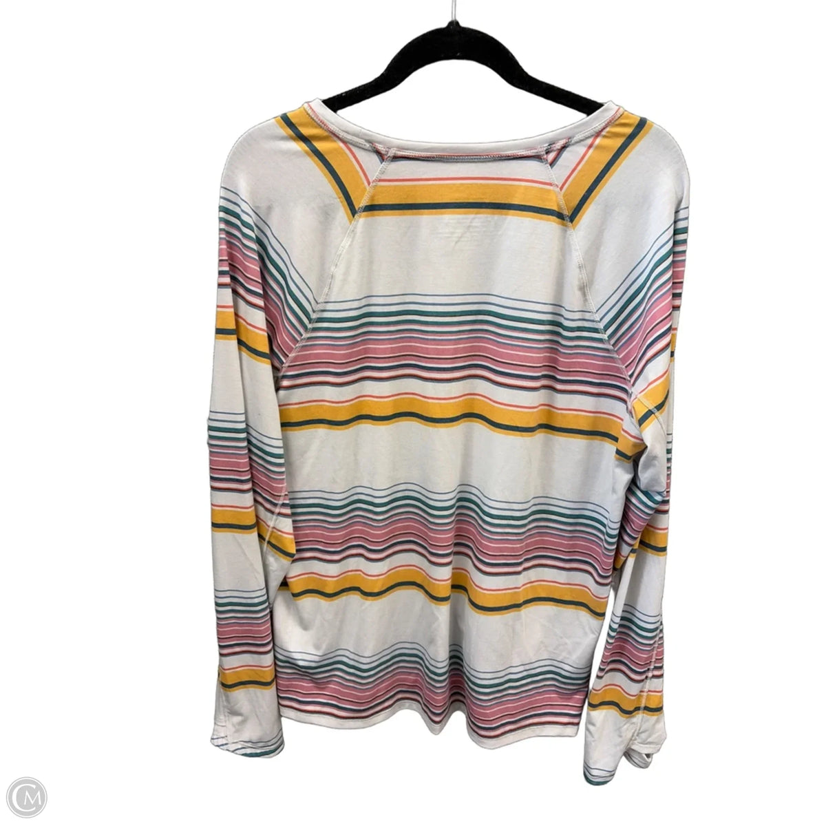 Top Long Sleeve By L.l. Bean In Striped Pattern, Size: Xl