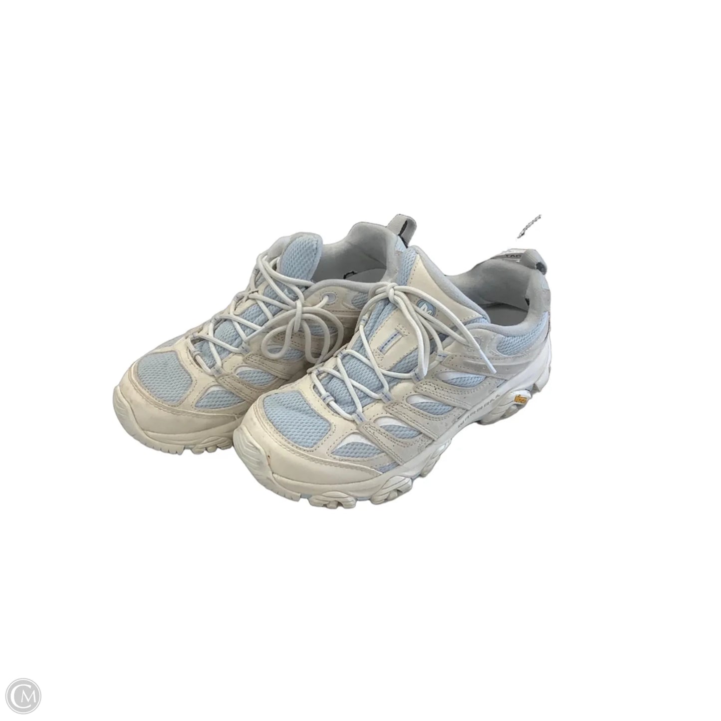 Shoes Athletic By Merrell In Blue & Grey, Size: 10