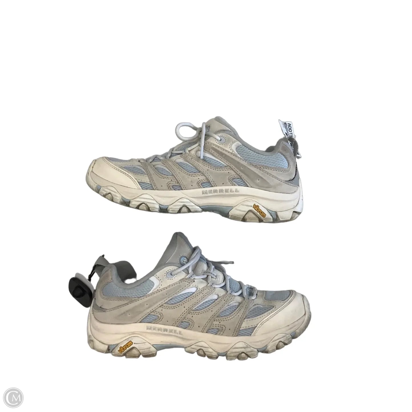 Shoes Athletic By Merrell In Blue & Grey, Size: 10