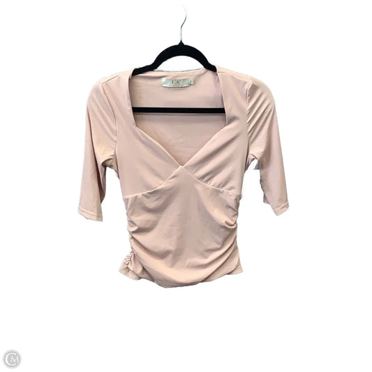 Top Short Sleeve By Clothes Mentor In Pink, Size: L