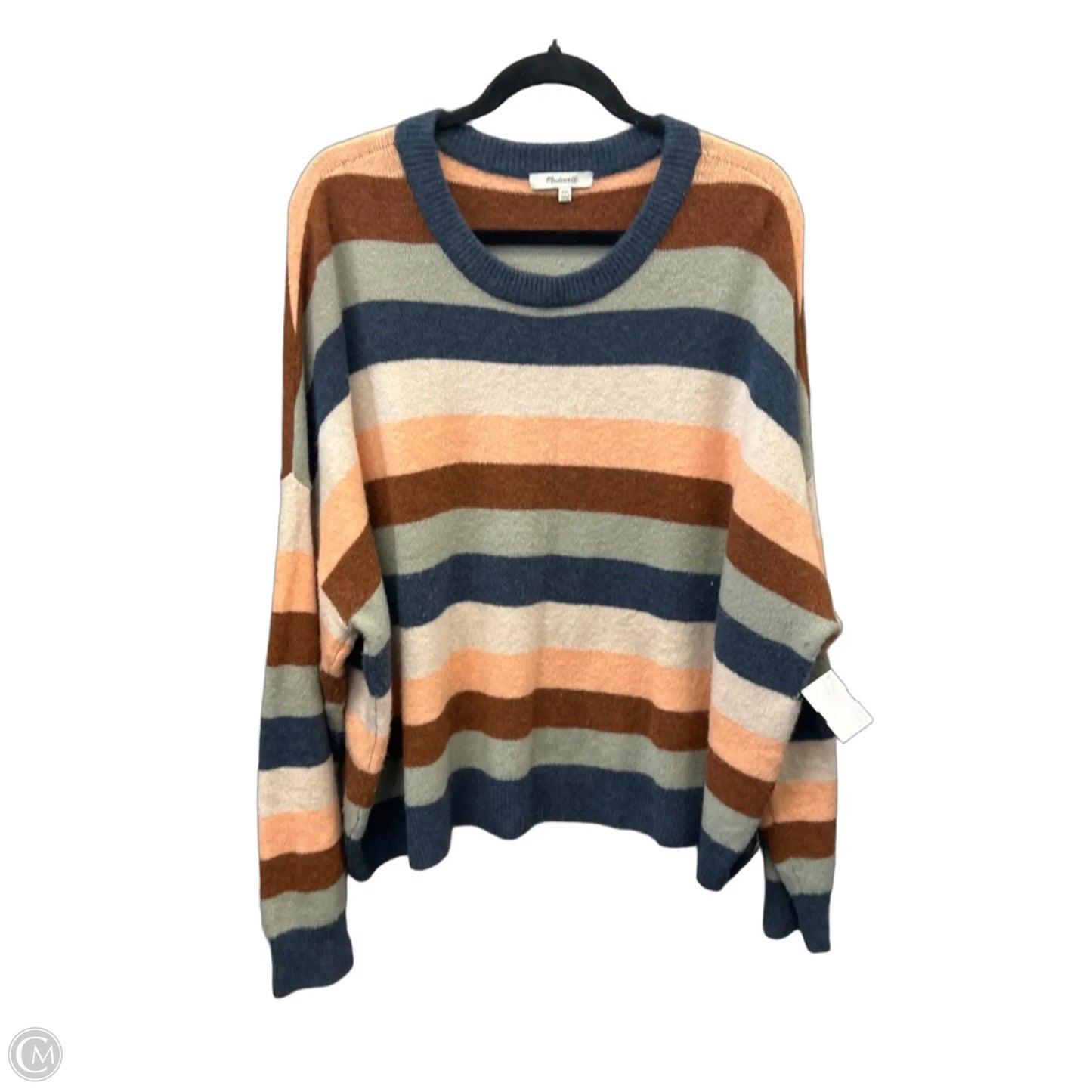 Sweater By Madewell In Striped Pattern, Size: Xxl