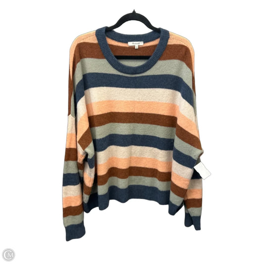 Sweater By Madewell In Striped Pattern, Size: Xxl