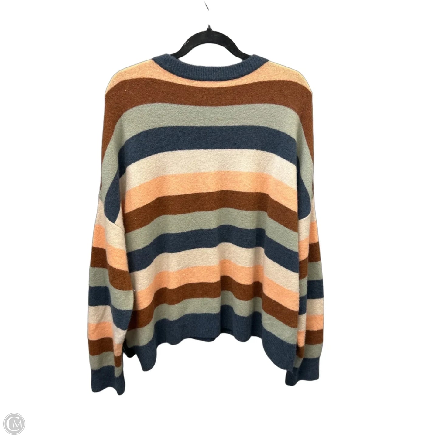 Sweater By Madewell In Striped Pattern, Size: Xxl