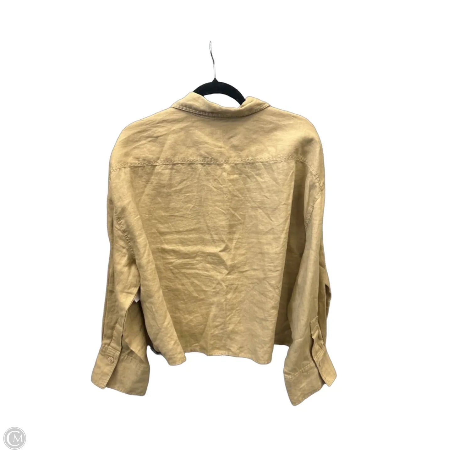 Top Long Sleeve By Zara In Beige, Size: Xxl