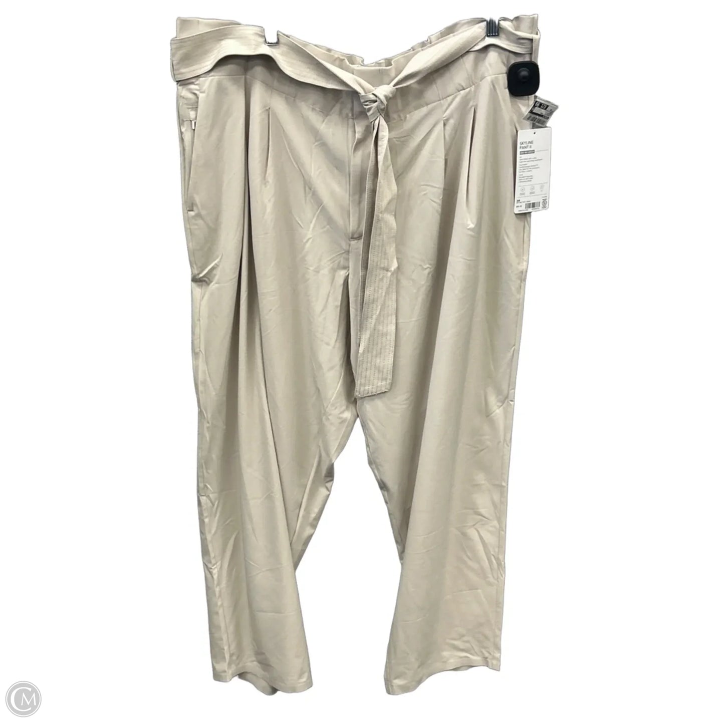 Athletic Pants By Athleta In Cream, Size: 2x