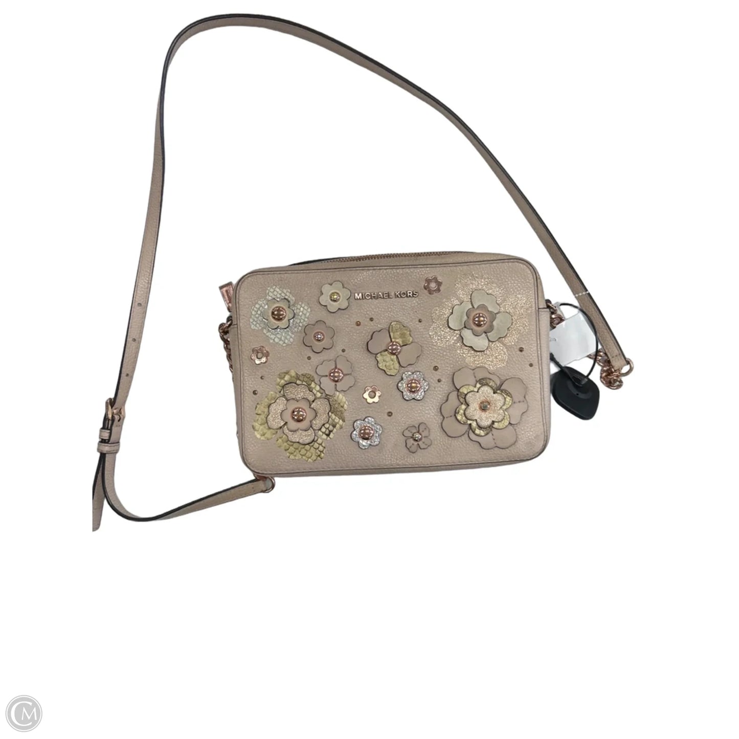 Crossbody Designer By Michael Kors, Size: Medium