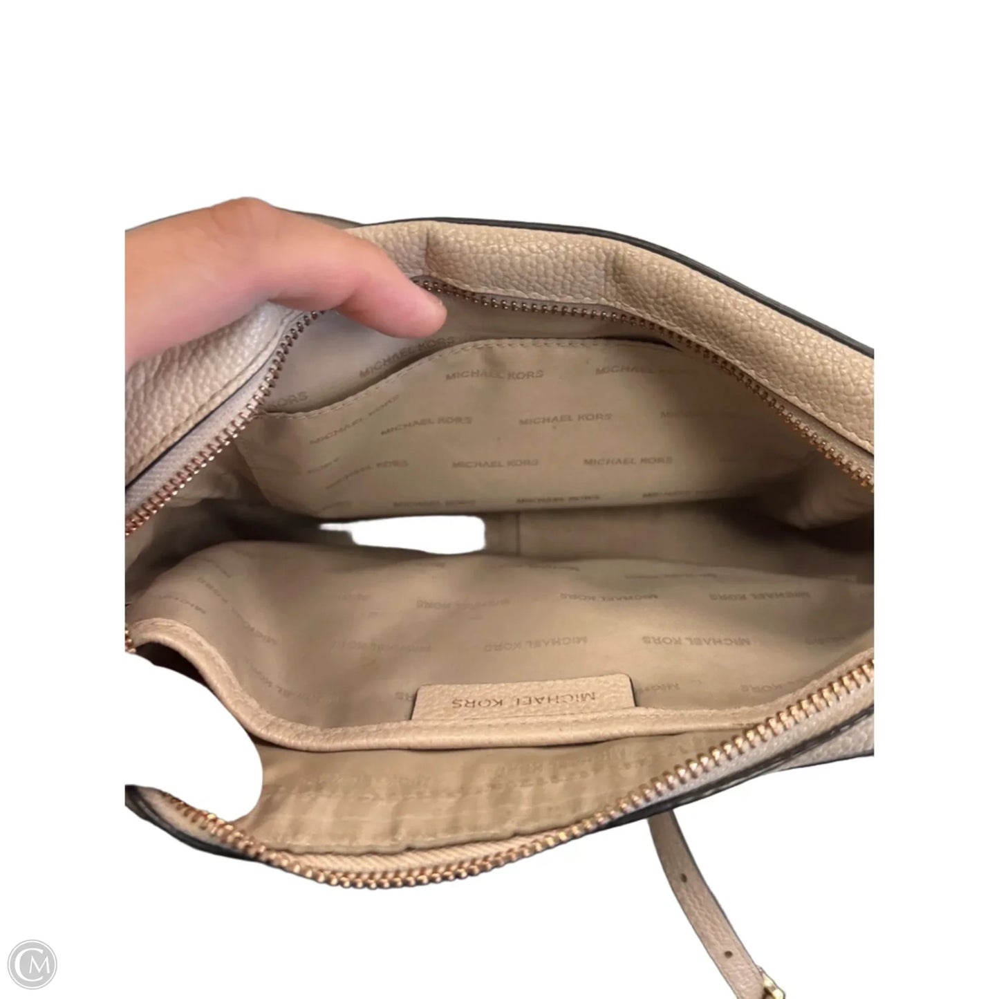 Crossbody Designer By Michael Kors, Size: Medium