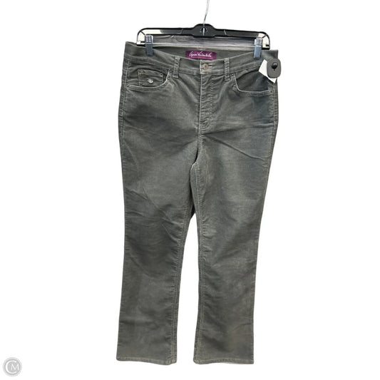 Pants Corduroy By Gloria Vanderbilt In Green, Size: 12