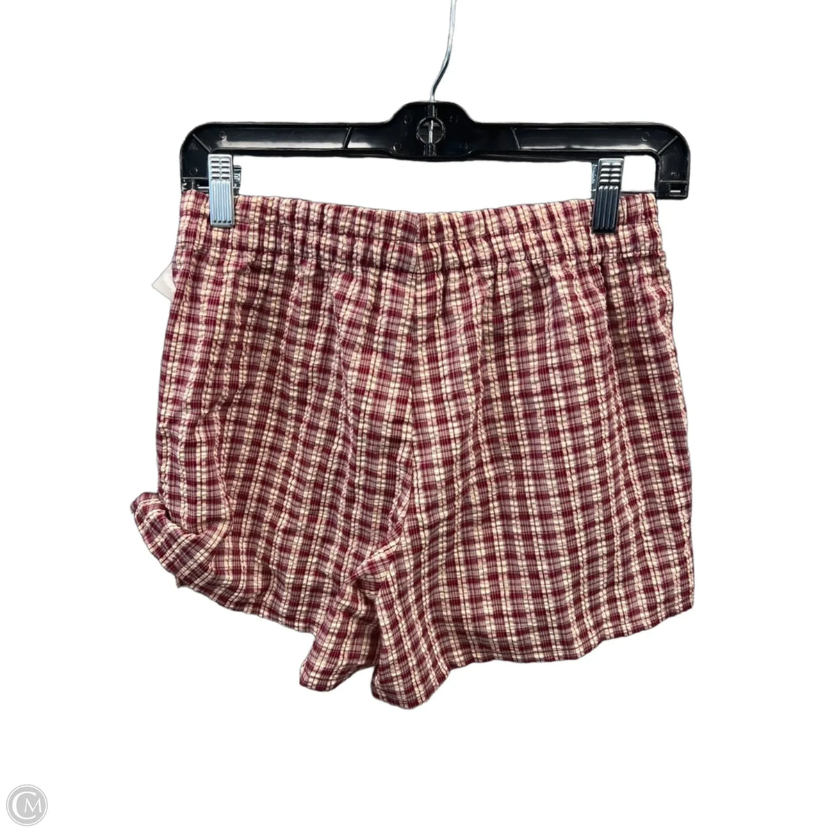 Shorts By Mighty Fine In Plaid Pattern, Size: 4