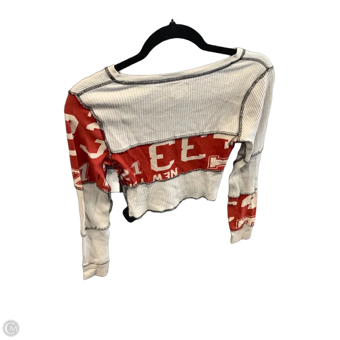 Top Long Sleeve By Bdg In Tan, Size: Sp