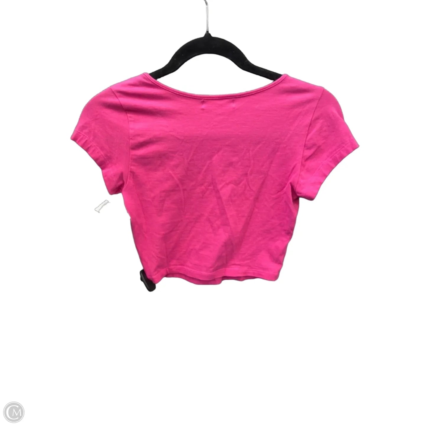 Top Short Sleeve Basic By Clothes Mentor In Pink, Size: S
