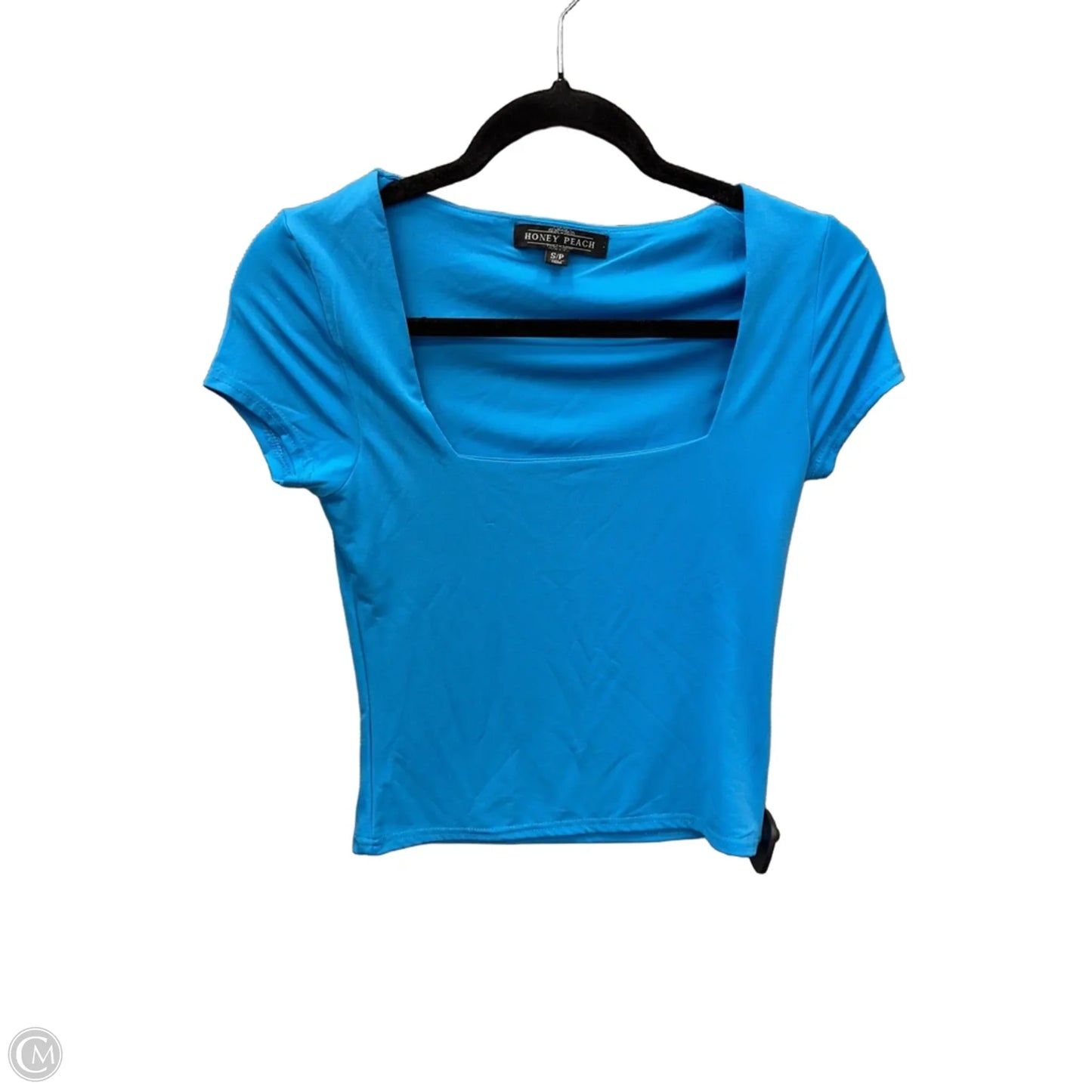 Top Short Sleeve Basic By Clothes Mentor In Blue, Size: Sp