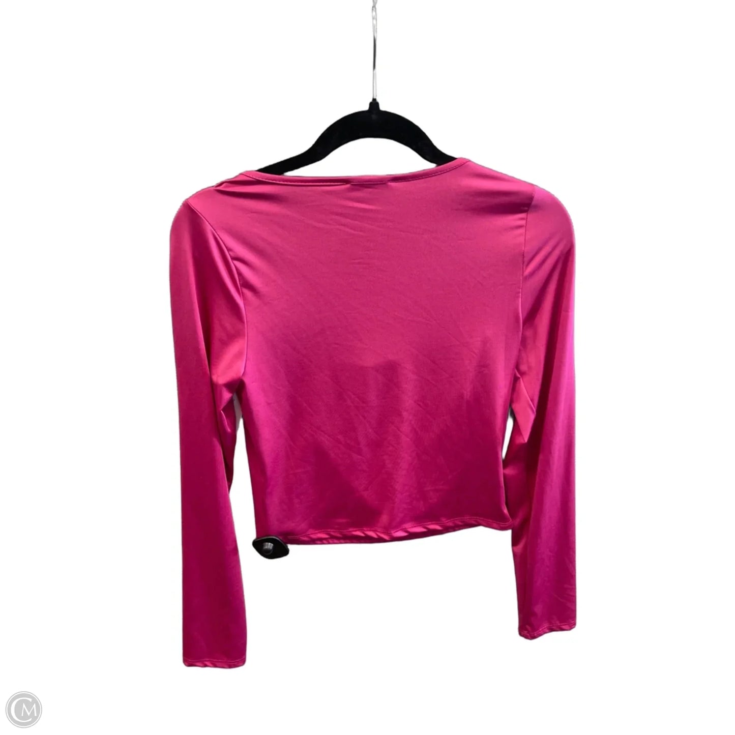 Top Long Sleeve Basic By Live In The Moment In Pink, Size: M