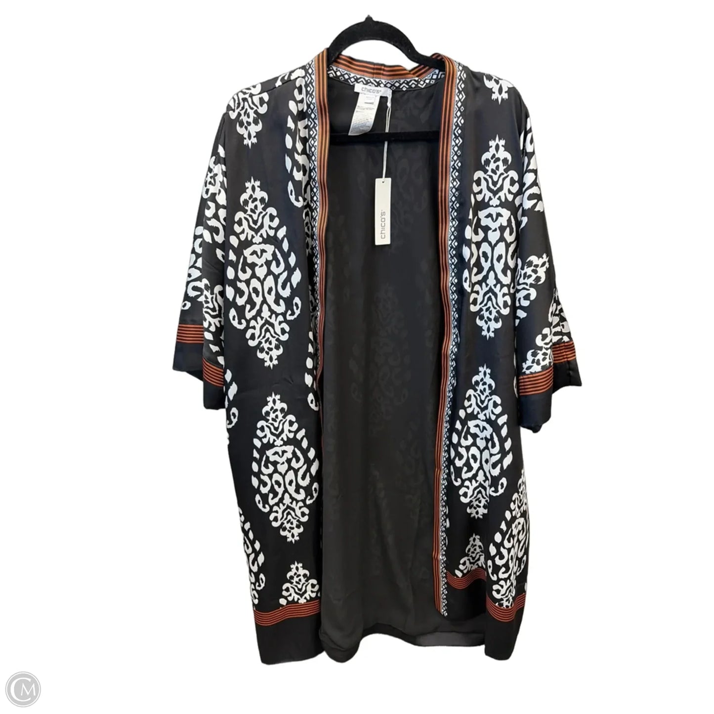 Kimono By Chicos In Black, Size: L