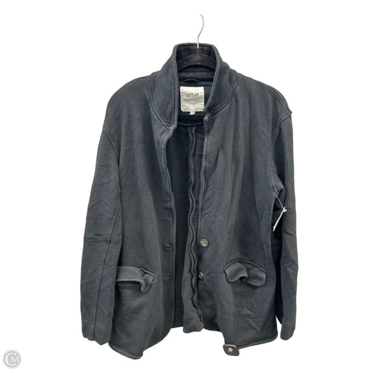 Jacket Shirt By Aerie In Black, Size: M