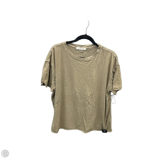 Top Short Sleeve Basic By We The Free In Green, Size: M