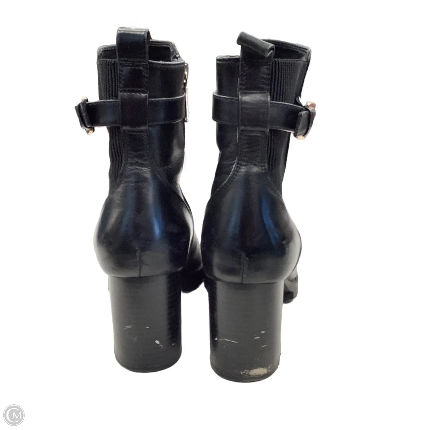 Boots Ankle Heels By Blondo In Black, Size: 9