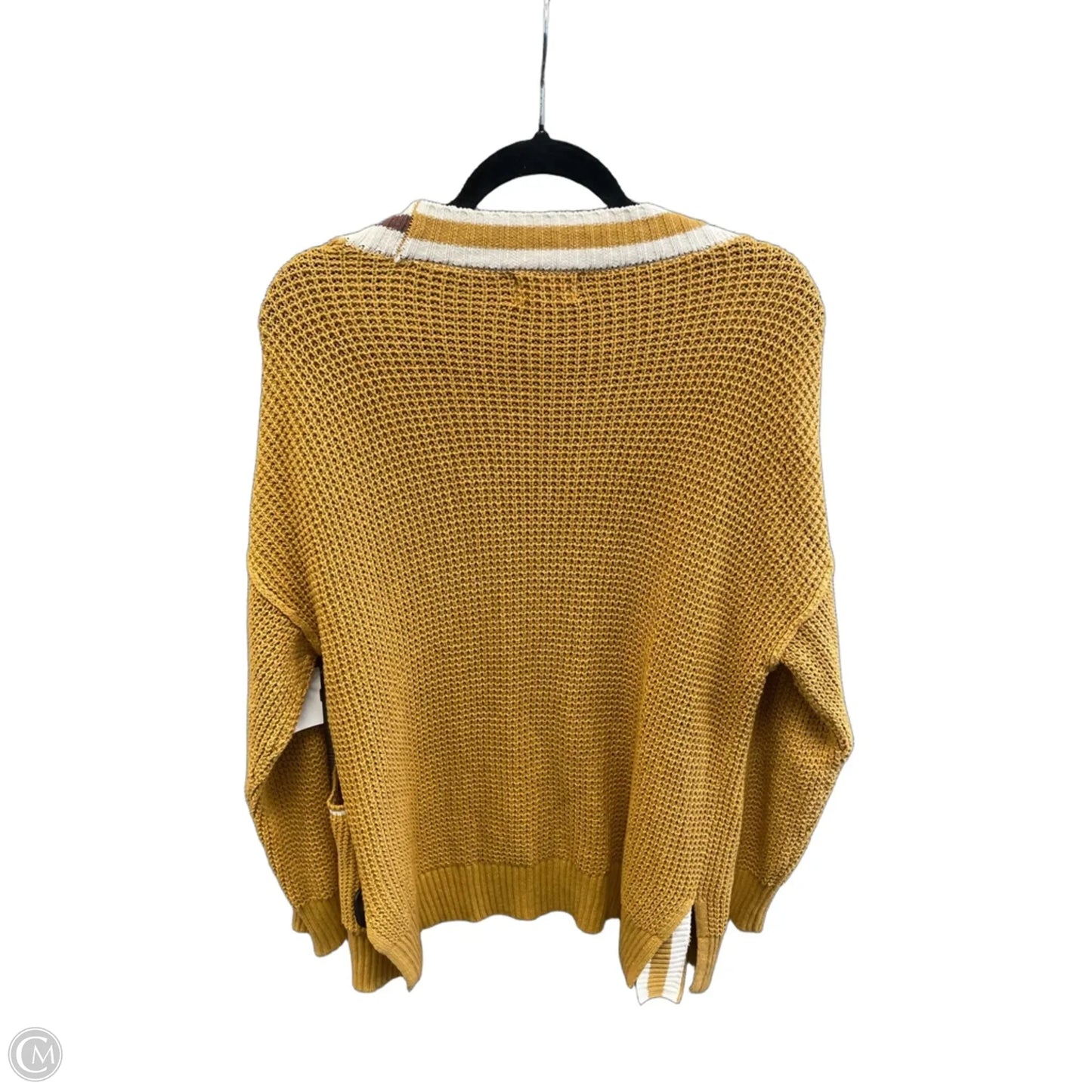 Cardigan By Universal Thread In Yellow, Size: M