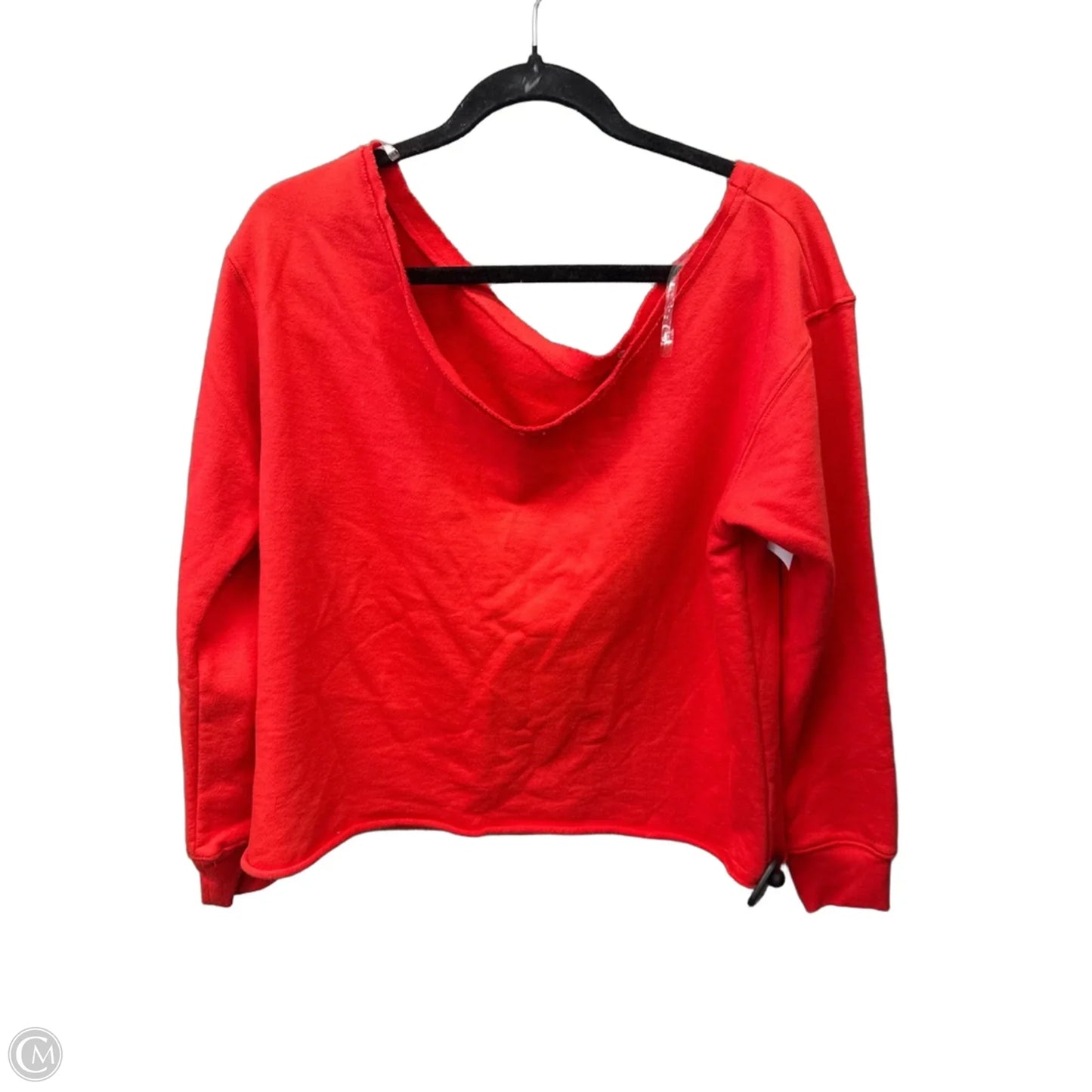 Top Long Sleeve By Universal Thread In Red, Size: S