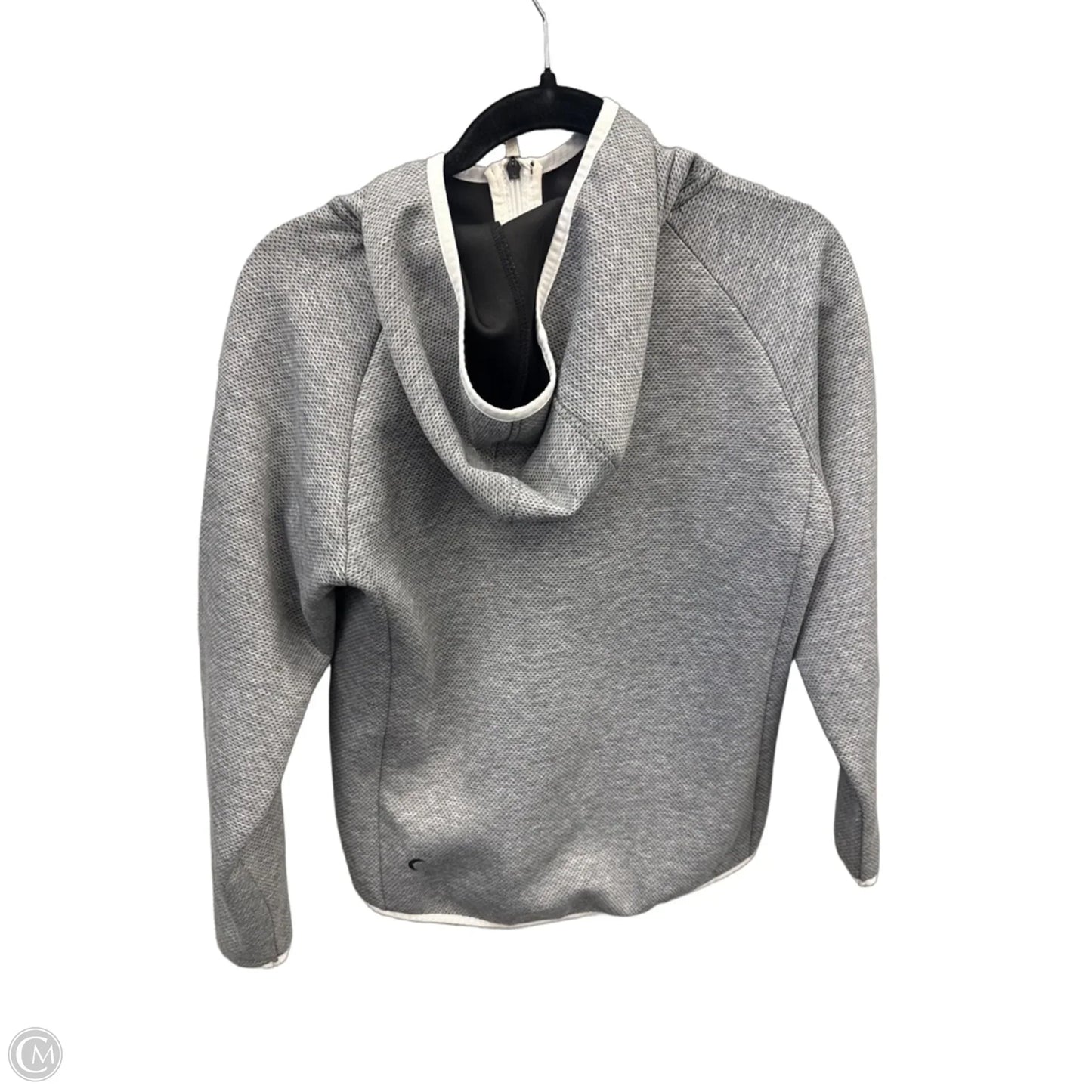 Athletic Jacket By Zyia In Grey, Size: M