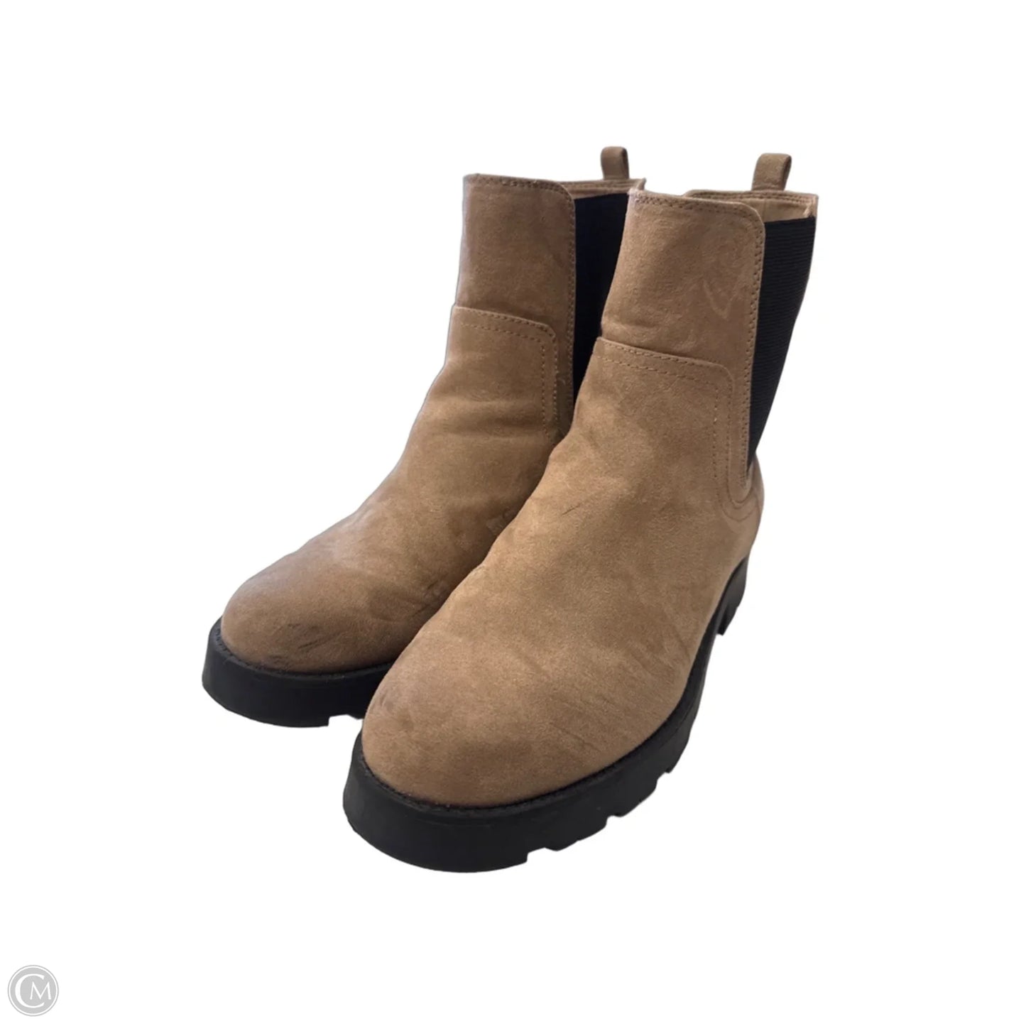 Boots Ankle Flats By Old Navy In Brown, Size: 9