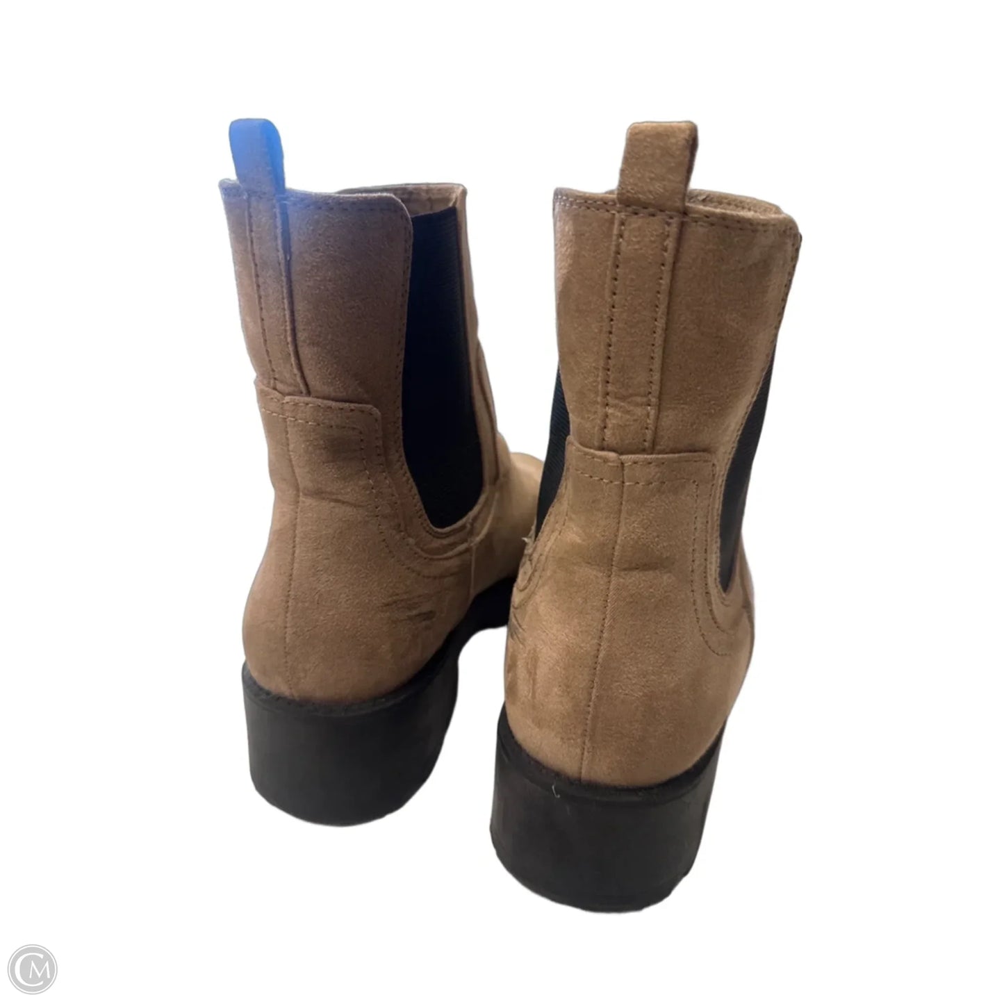 Boots Ankle Flats By Old Navy In Brown, Size: 9