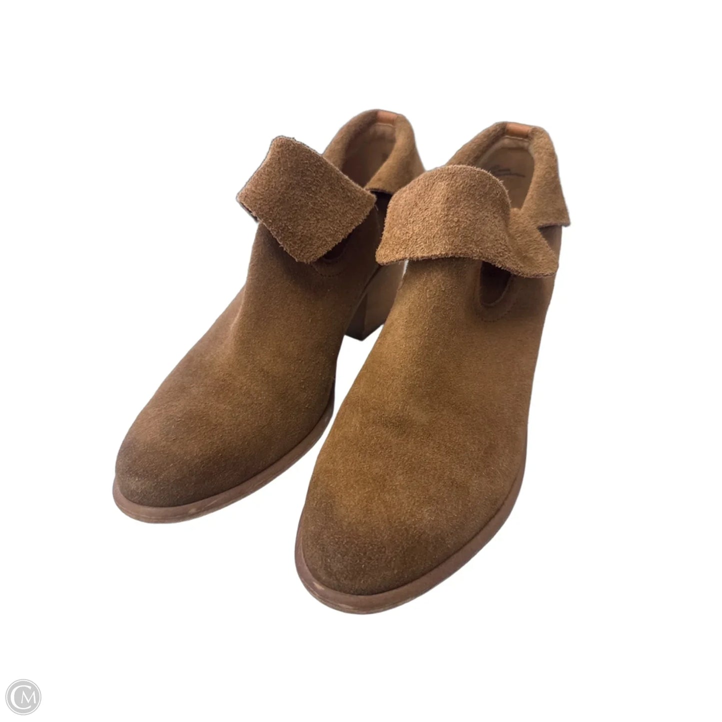 Boots Ankle Heels By Bp In Brown, Size: 8