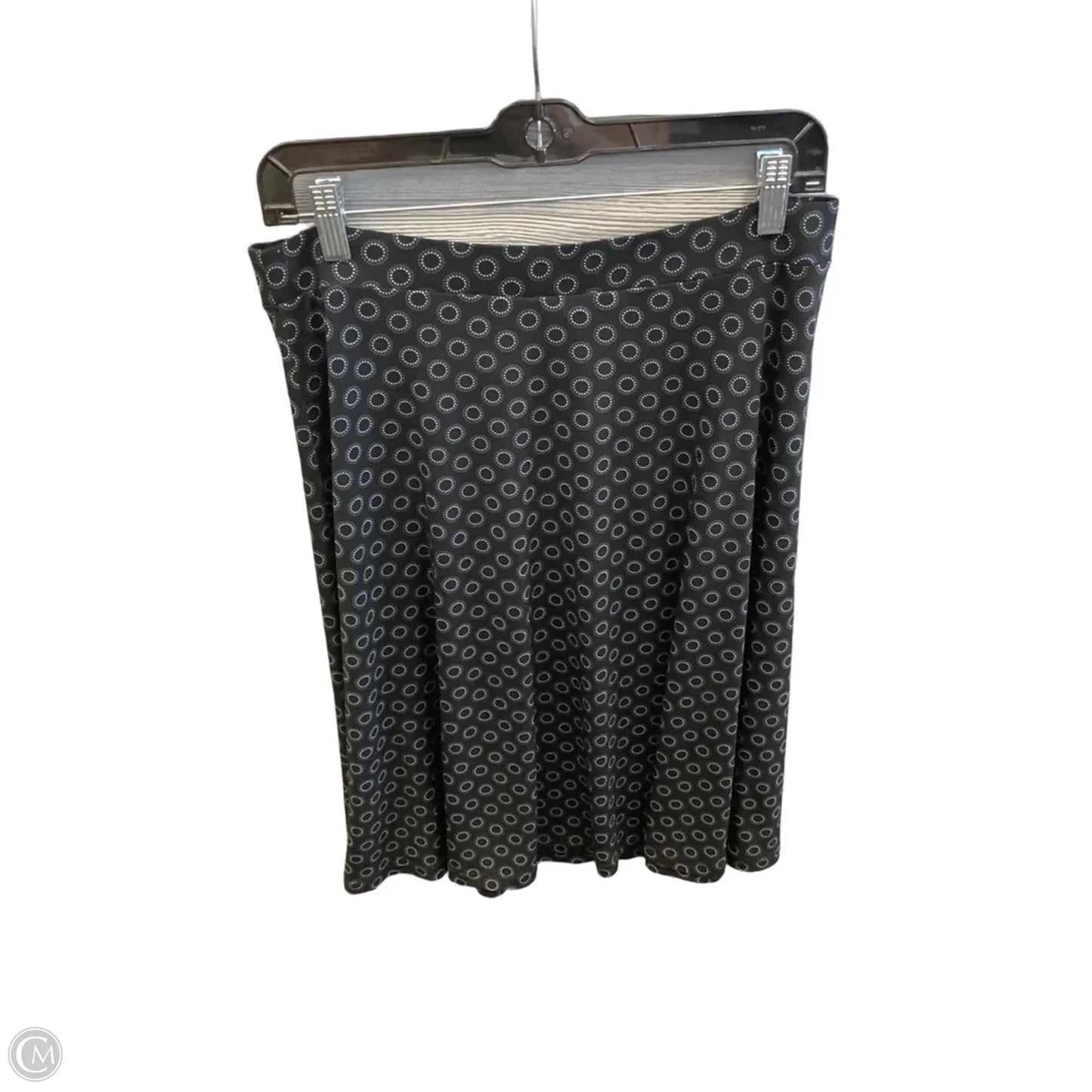 Skirt Midi By George In Black, Size: 8