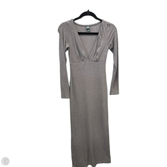 Dress Casual Maxi By Wild Fable In Grey, Size: Xs