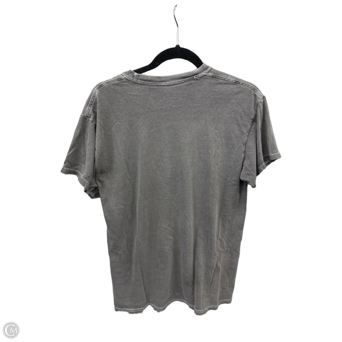 Top Short Sleeve By Clothes Mentor In Grey, Size: S