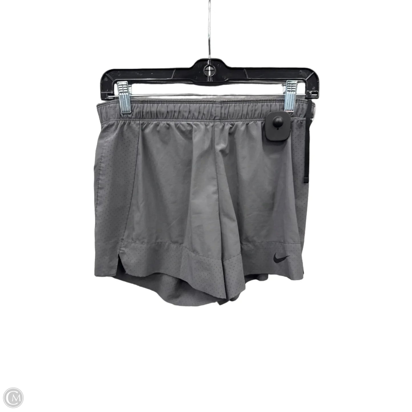 Athletic Shorts By Nike In Grey, Size: S